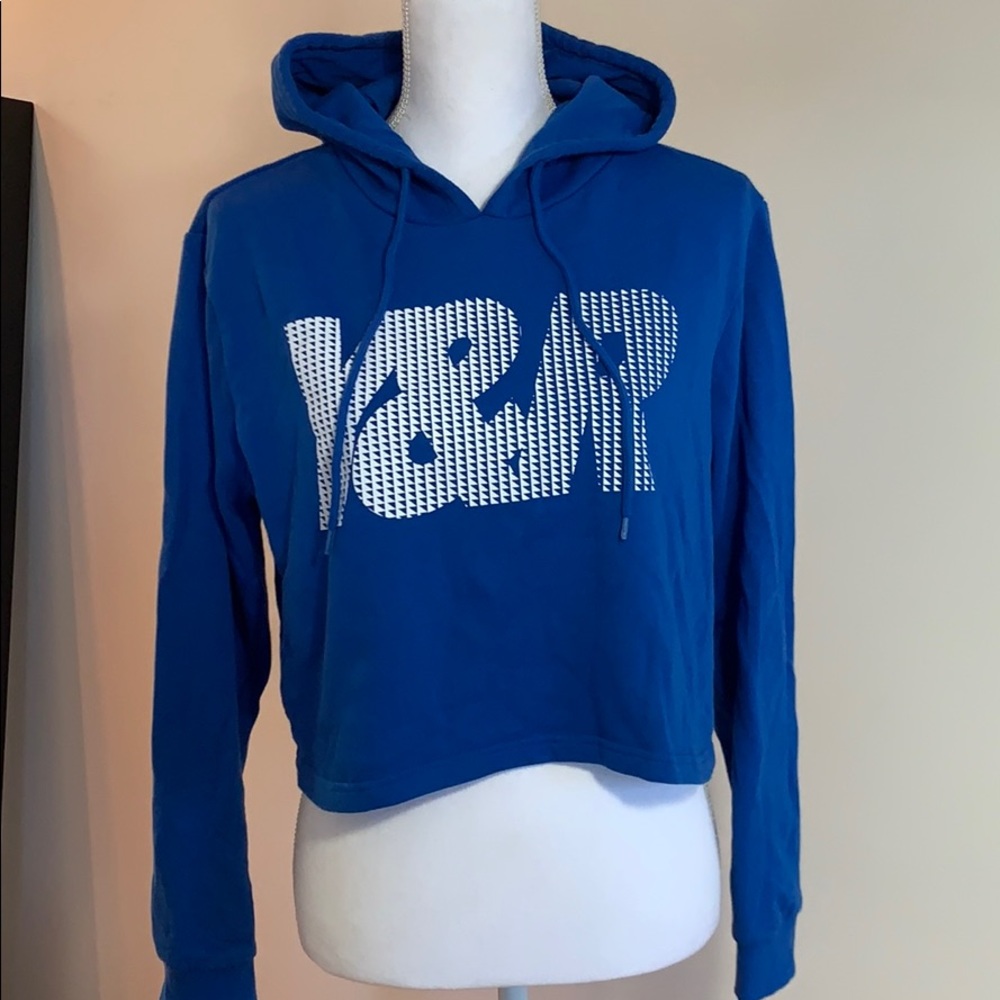 Young & Reckless cropped athletic sweatshirt